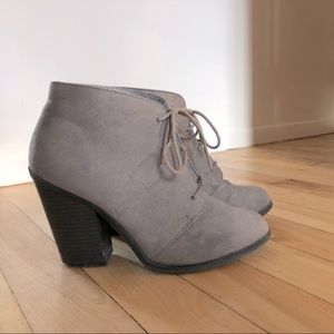 Call It Spring Grey Ankle Boots
